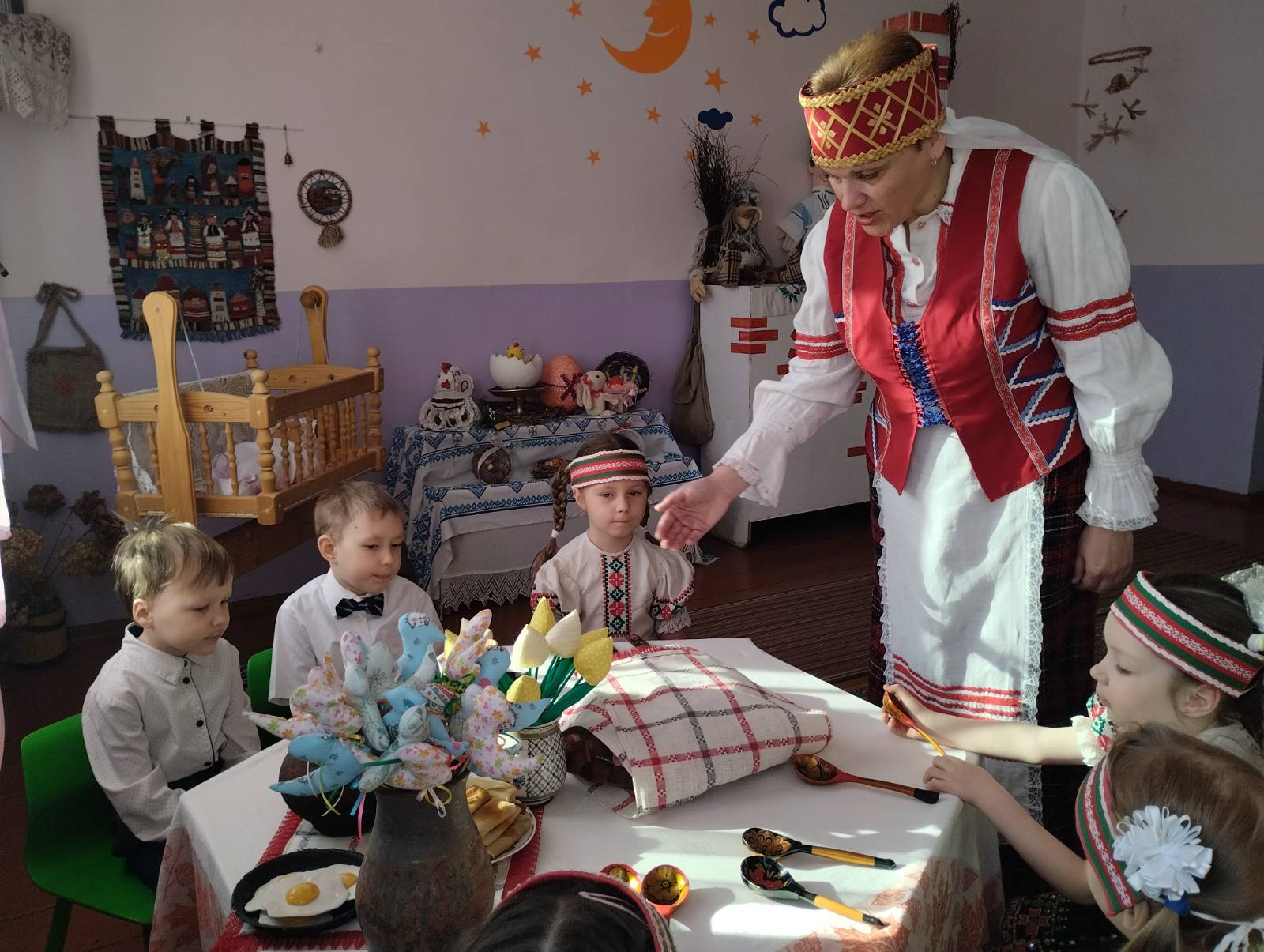 Открытие музейной комнаты в ГУО "Хайсовский детский сад"